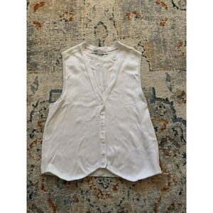 Zara Soft Knit Ribbed Vest